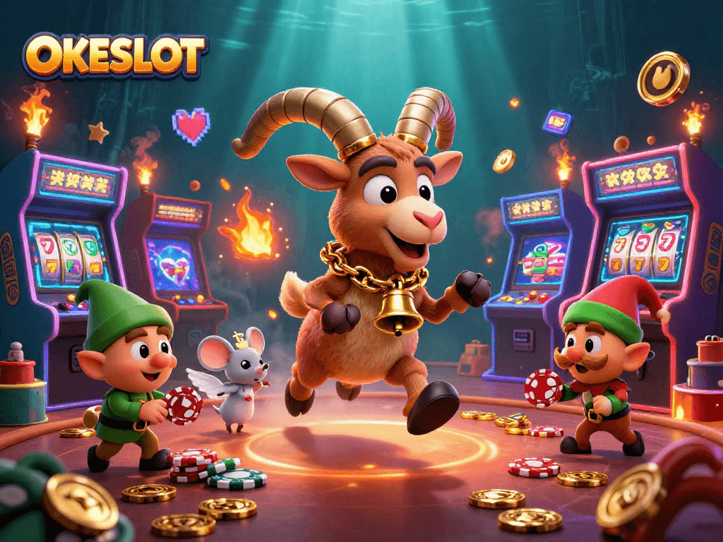 Menangkan permainan slot di OKESLOT dengan berbagai bonus menarik dan pengalaman bermain yang mengasyikkan.