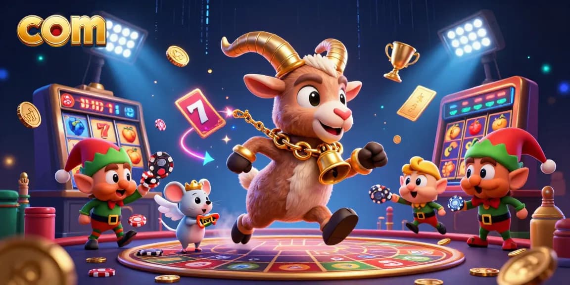 Experience thrilling games at com as Krampus attempts to manage a chaotic casino scene.