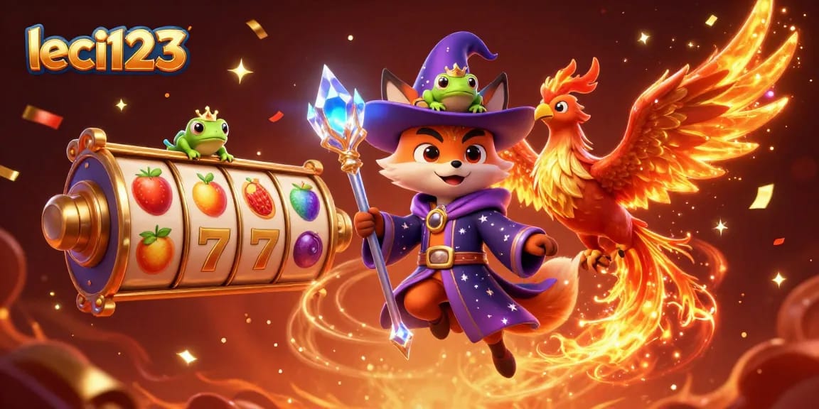 Engage with leci123 and spin the jackpot reels in this vivid 3D casino adventure!