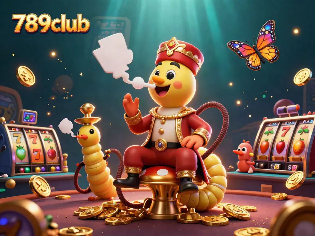 Experience exhilarating gaming at 789club with vibrant visuals of poker hands and slot reels.