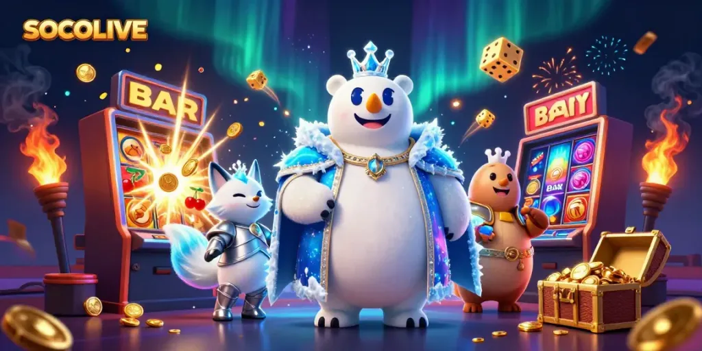 SOCOLIVE engages users with thrilling gameplay and jackpots in a vibrant casino atmosphere.