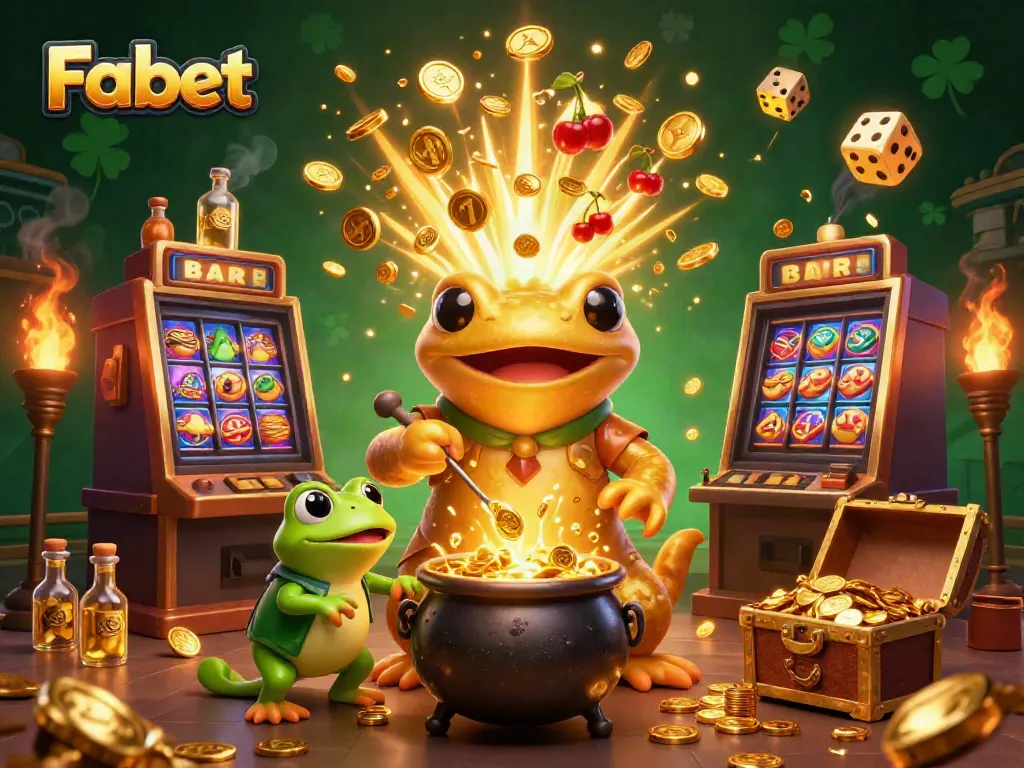 Experience the thrill of Fabet's dynamic casino adventures with gold coins and exciting game elements!