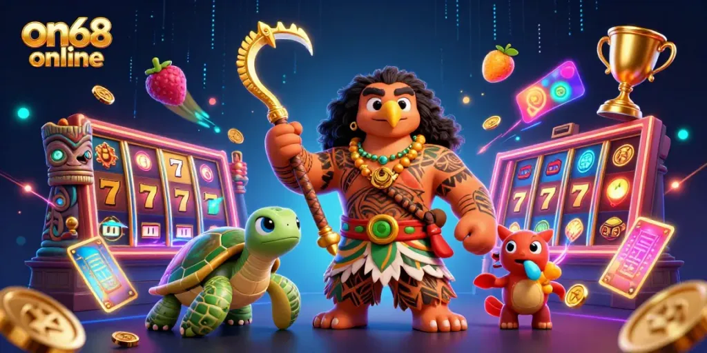 Engage with thrilling jackpot excitement by exploring on68 online with vibrant graphics and dynamic elements.