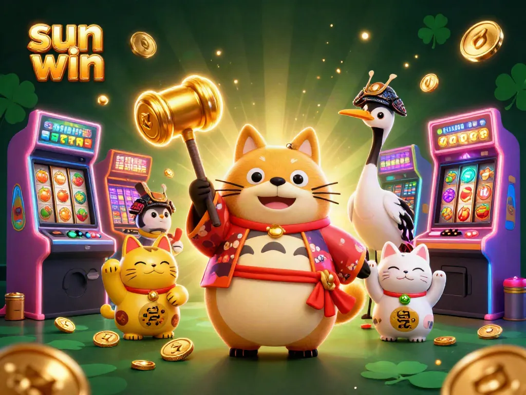 Experience winning moments with sun win in a vibrant gambling scene filled with luck.