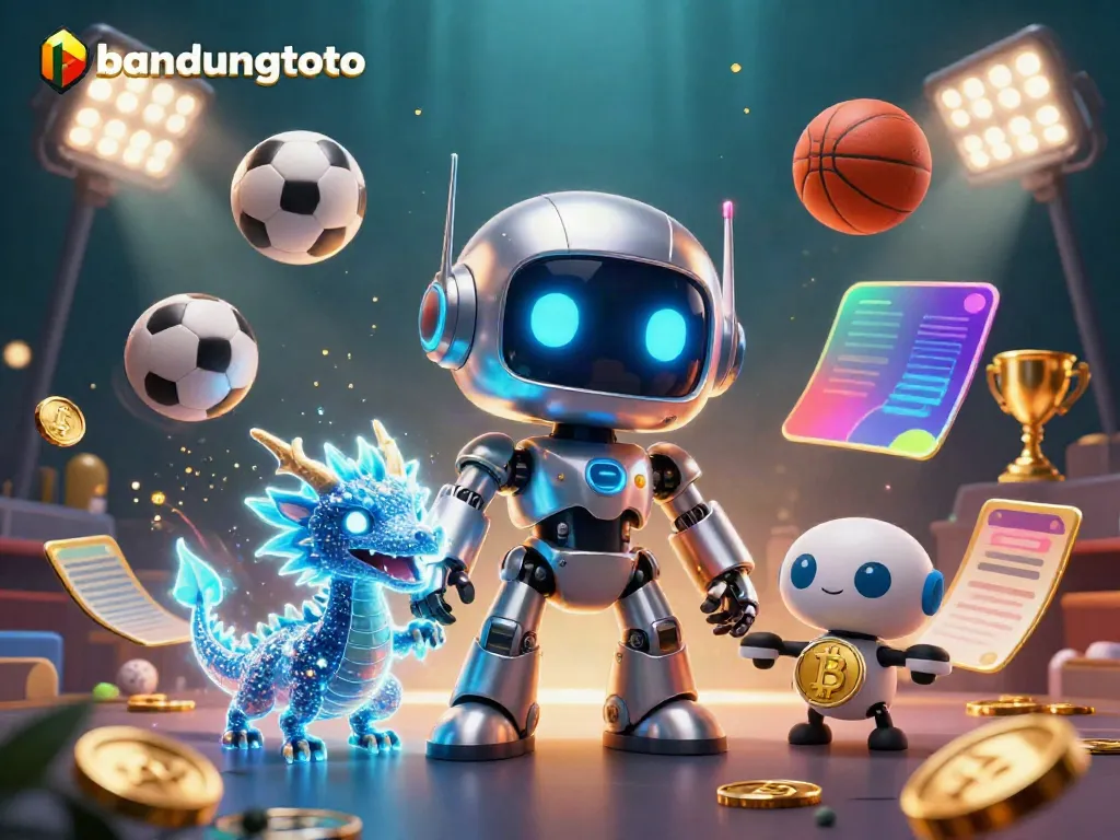 Experience thrilling sports betting with bandungtoto alongside vibrant 3D characters and dynamic game elements.
