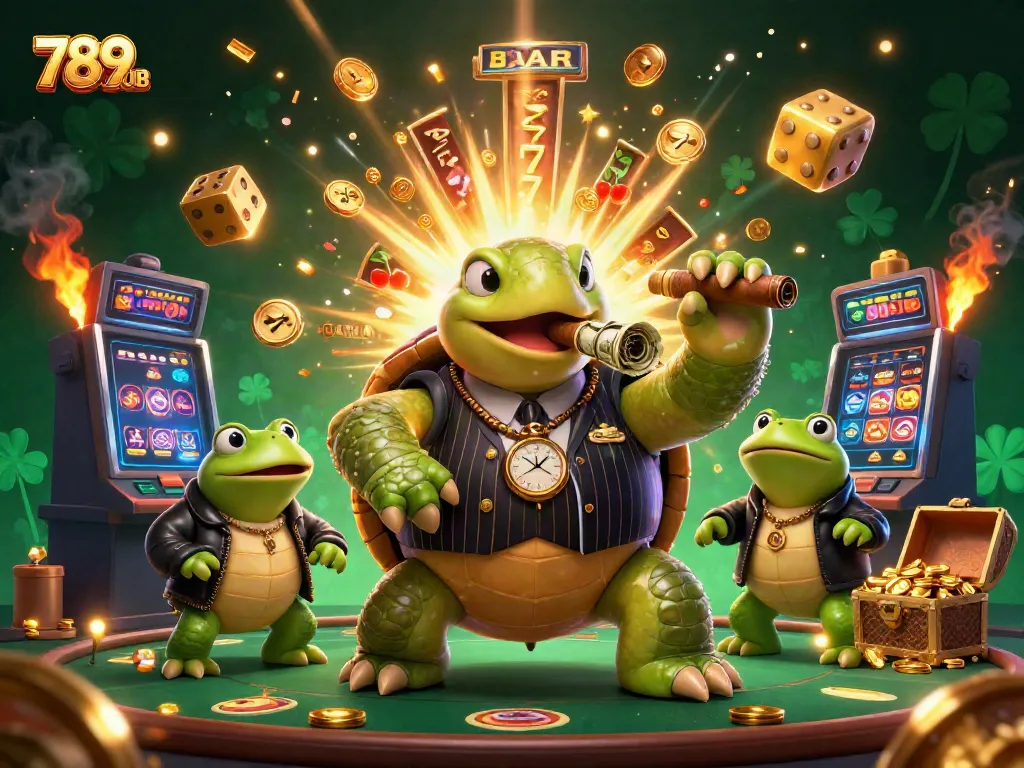 Experience the thrill of winning at 789CLUB with vibrant casino characters in action.