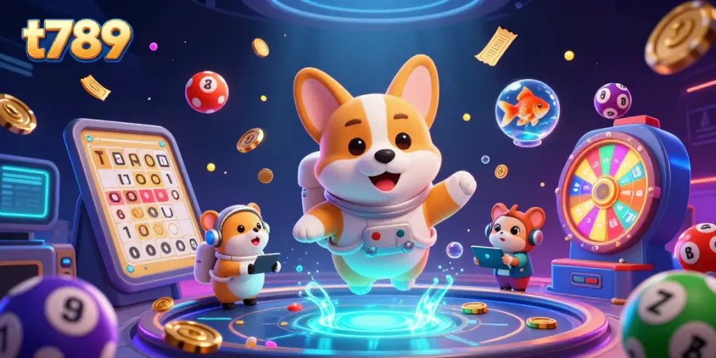 Experience thrilling gameplay at t789 casino, where slots and jackpot excitement collide in space.
