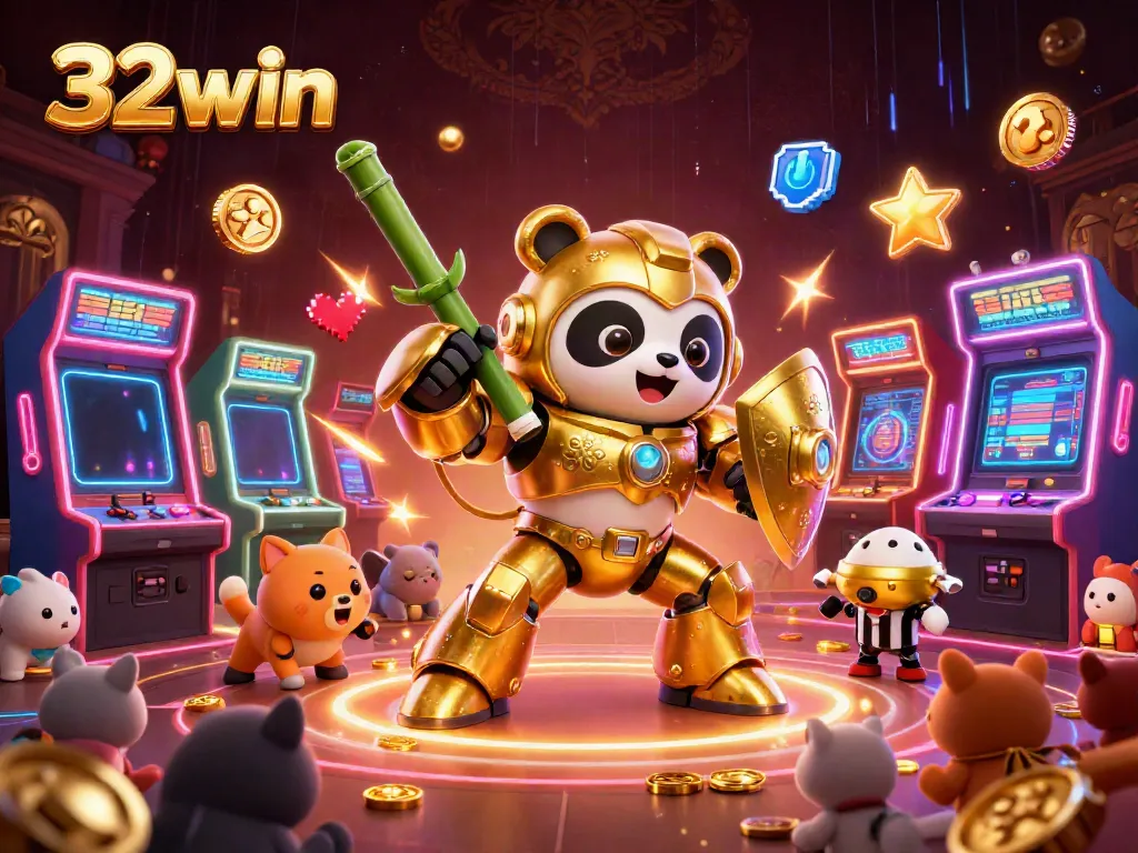 Engage with 32win in a dynamic casino world filled with vibrant gaming elements and excitement.
