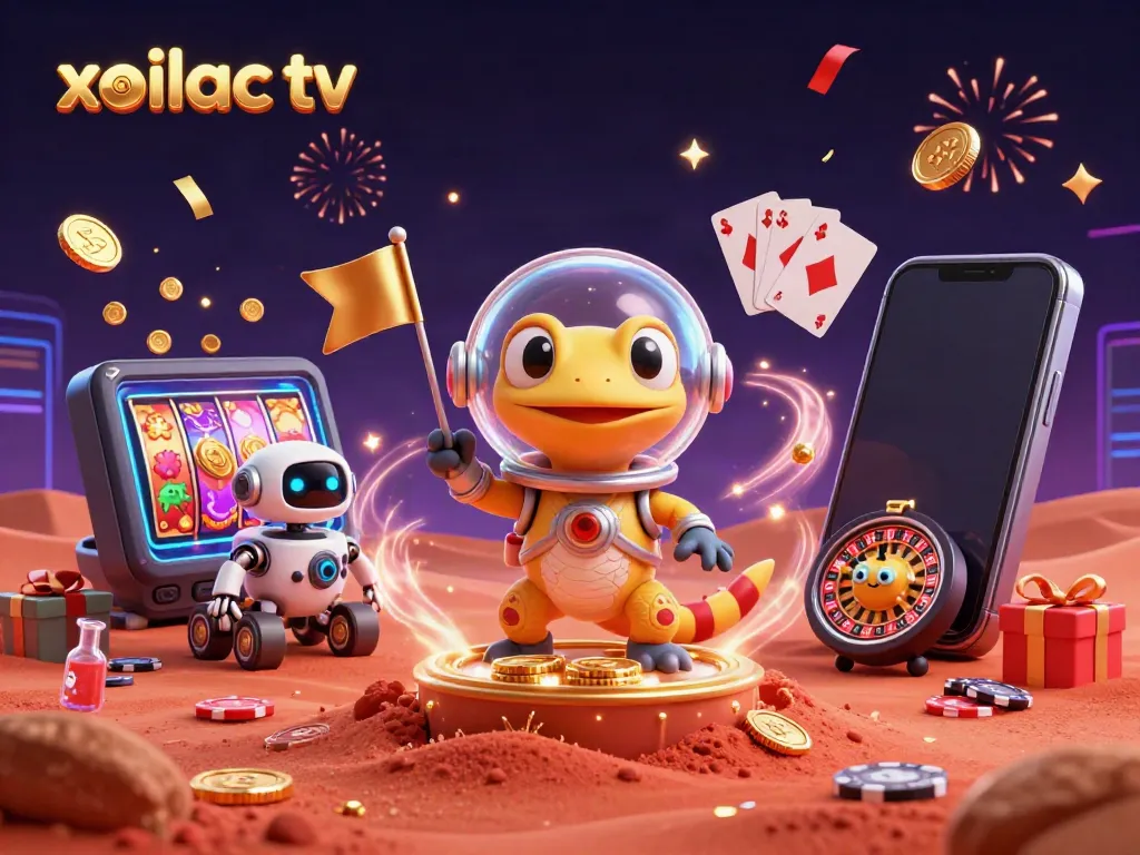 Experience thrilling wins with xoilac tv in a vibrant Martian casino scene full of excitement.
