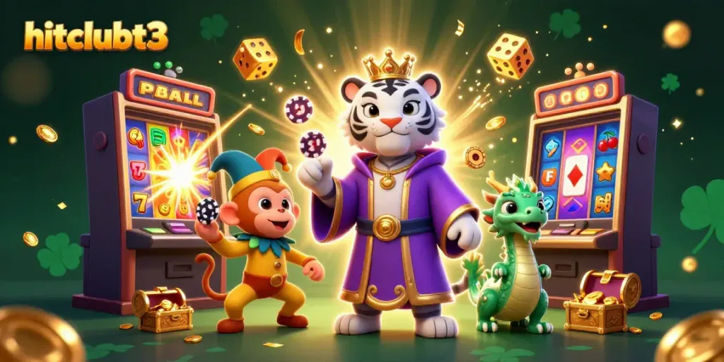 Experience epic gameplay at hitclubt3 with vibrant characters and dynamic casino elements.