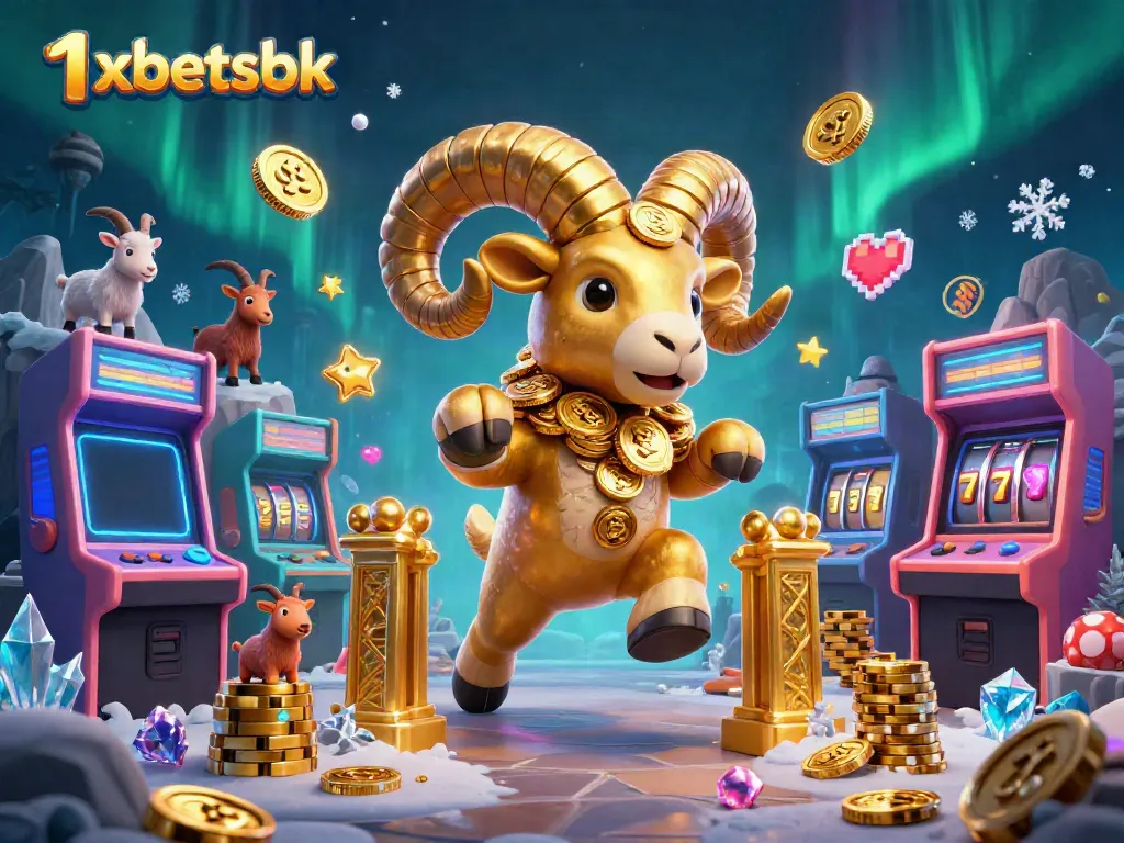 Engage with your winnings at 1xbetsbk with colorful arcade elements and an energetic casino atmosphere