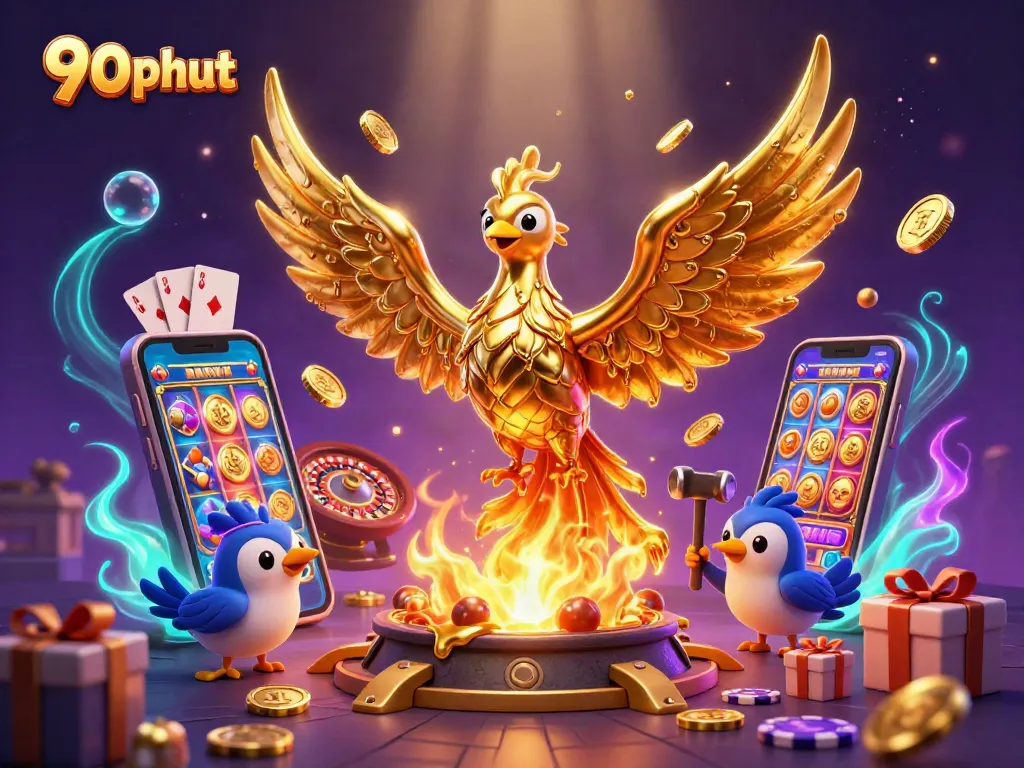 Experience intense 90phut action with a molten phoenix and dynamic gambling elements.