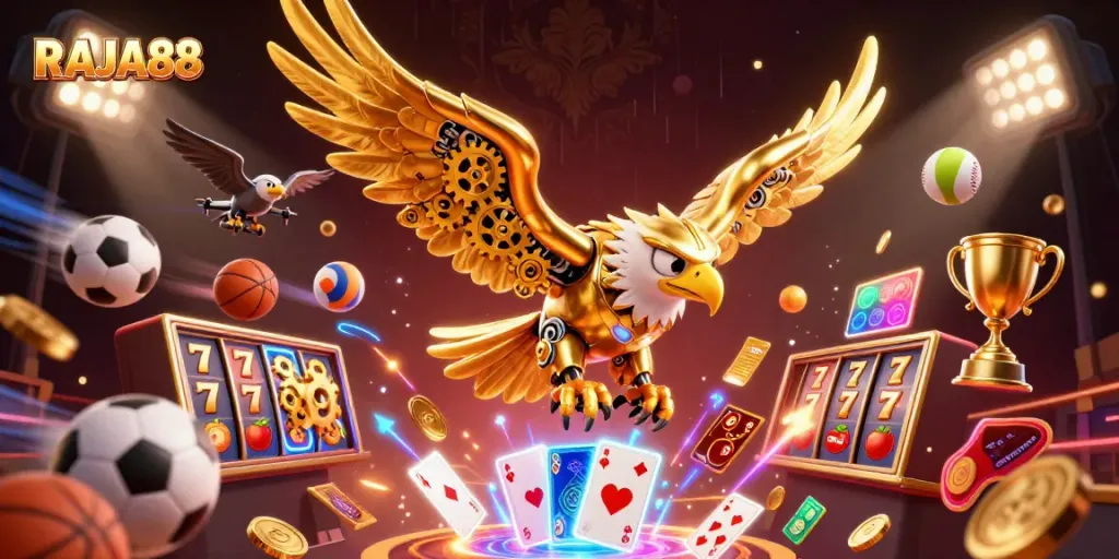 Experience thrilling moments at RAJA88 with dynamic gaming elements and vibrant visuals.