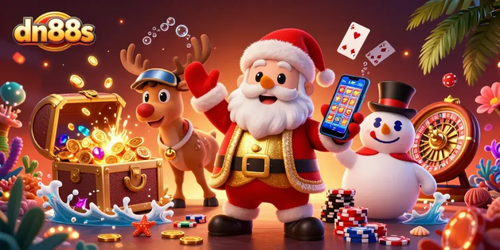 Experience thrilling wins at dn88s with festive casino fun and vibrant gameplay elements.