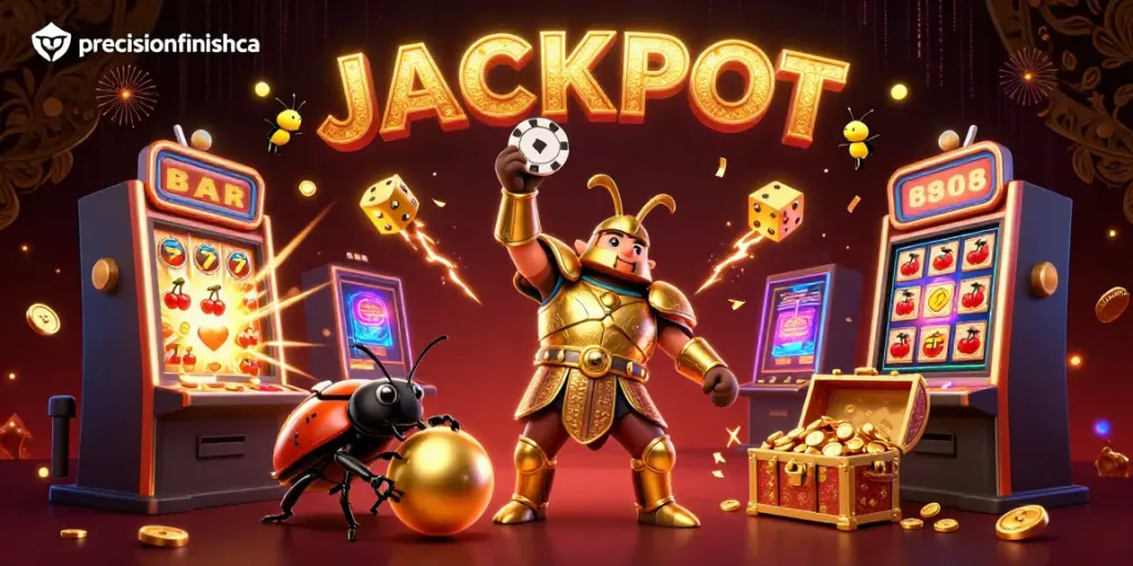 Menangkan jackpot di precisionfinishca dengan ilustrasi 3D seru! Dapatkan pengalaman bermain yang luar biasa!