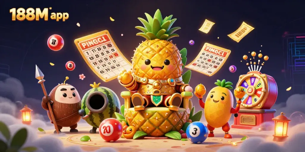 Experience the excitement of the 188M app with a vibrant casino scene showcasing adventure and opportunity.