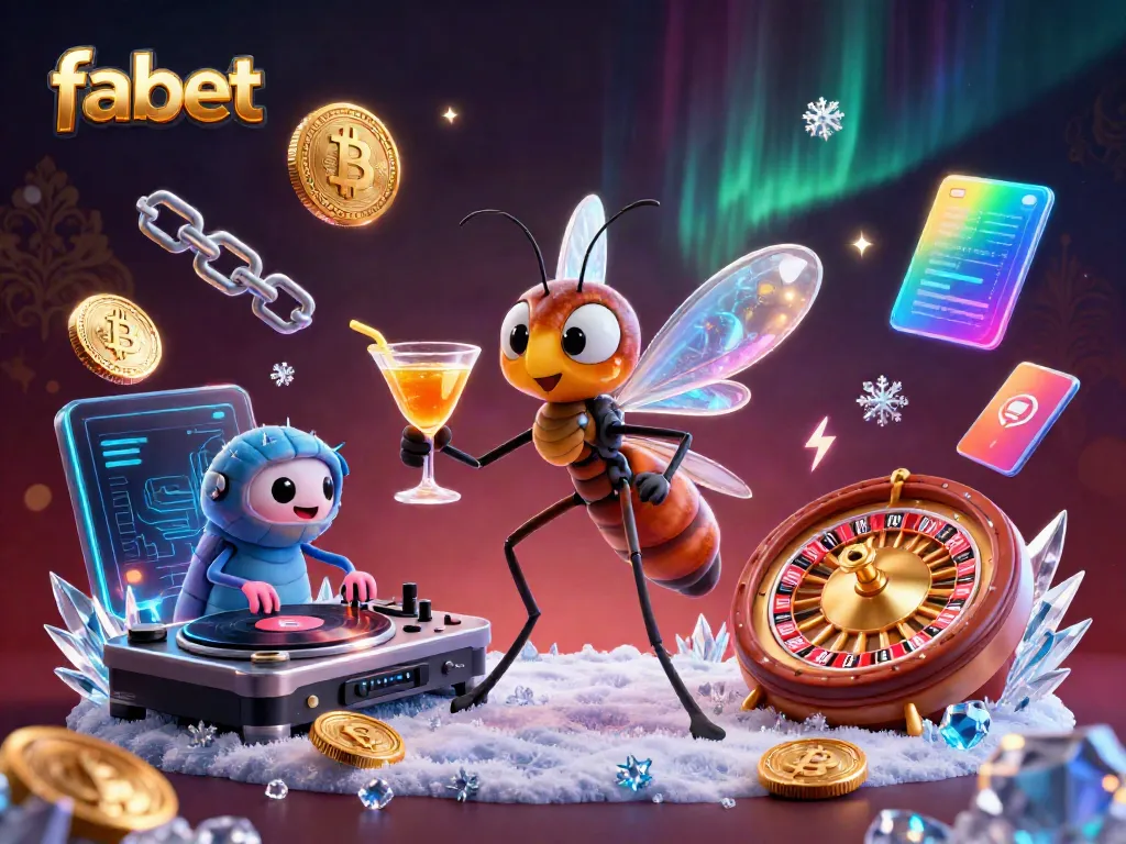 Experience the excitement of fabet with a vibrant 3D casino scene featuring unique fossil-themed characters.