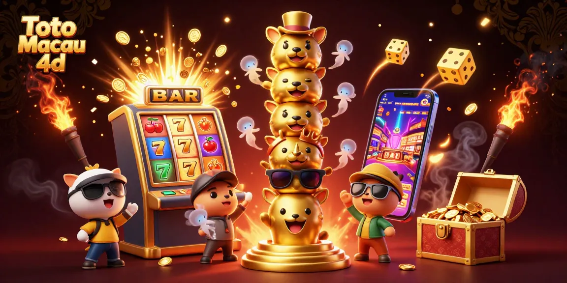 Engage with Toto Macau 4d slots featuring vibrant characters, dynamic gameplay, and thrilling jackpots.