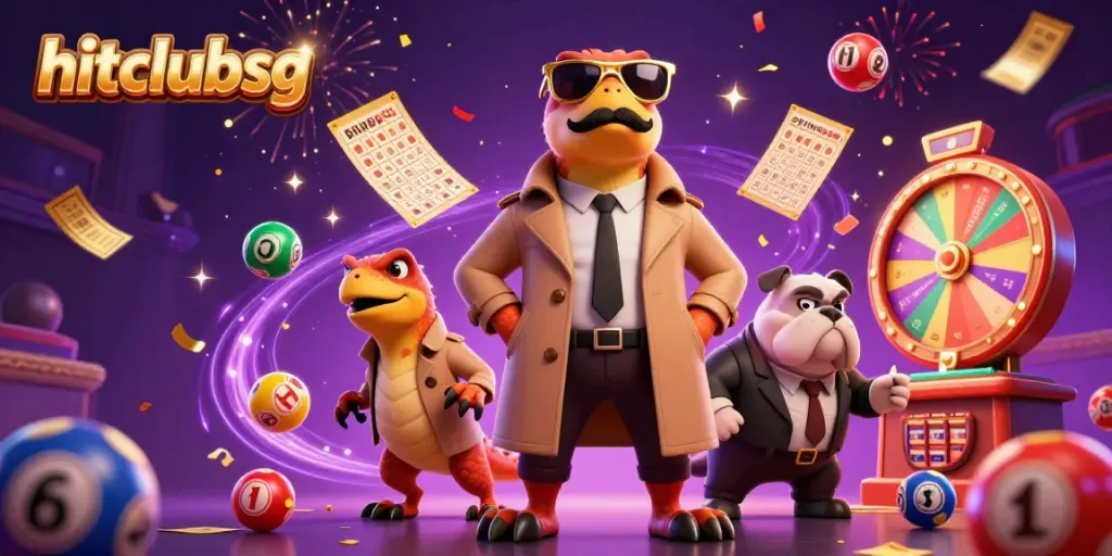 Experience exciting gameplay at hitclubsg with thrilling lottery elements and vibrant characters