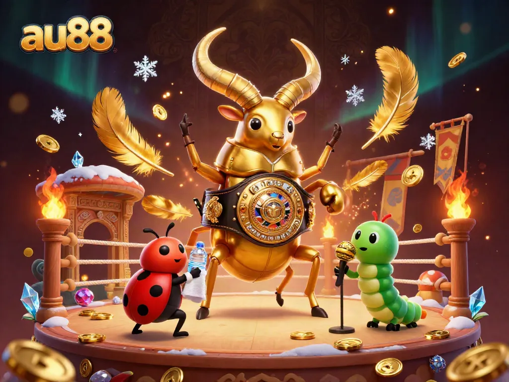Experience the thrill of au88's online gaming scene on a vibrant stage.